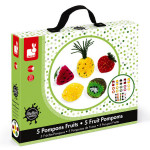 Pompons coffret Fruits