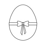 Tampon bois Pâques chocolat uf 37 x 47 mm