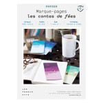 Kit papier Marque-pages les contes de fées