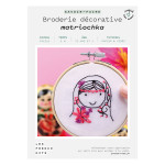 Kit savoir-faire Broderie décorative matriochka