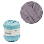 Creative Paper - Papier à crocheter - Gris - 55 m