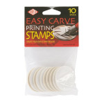 Galettes de gomme à graver - 10 pcs