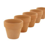 Pot en terre cuite Ø  4,5 cm - 4 pcs
