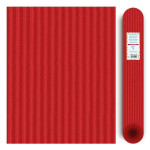 Carton ondulé média 300g - Rouge - 70 x 50 cm