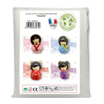 Mini Moule - Kokeshi - Lot de 4