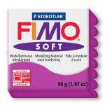 Pâte polymère Fimo Soft 57 g - 61 - Violet