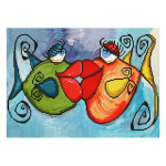 Broderie Diamant kit intermédiaire Poissons Fishy kissy