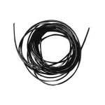 Fil élastique noir Ø 0,5 mm x 2 m