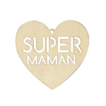 Suspension en bois Super Maman