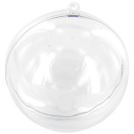 Boule en plastique - 12 cm
