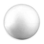 Boule en polystyrène - Ø 12 cm
