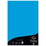 Papier  faire part Pollen A4 210g par 25 couleurs variées - Bleu Turquoise