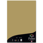 Feuille faire part Pollen 120g 210 x 297mm par 50 - Or