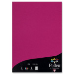 Feuille faire part Pollen 120g 210 x 297mm par 50 - Framboise