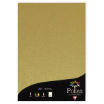 Papier  faire part Pollen A4 210g par 25 couleurs variées - Or