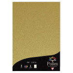 Papier faire part Pollen A4 210g par 25 couleurs variées - Or