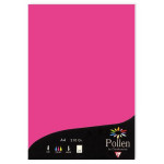 Papier  faire part Pollen A4 210g par 25 couleurs variées - Rose Fuchsia