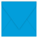 Enveloppe faire part Pollen 120g 165 x 165mm par 20 - Bleu Turquoise