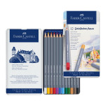 Crayon de couleur aquarellable GoldFaber Aqua - Boite de 12