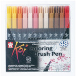 Feutre pinceau Koi Set 48 couleurs