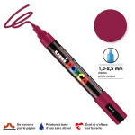 Marqueur PC-5M pointe conique moyenne - Lie de vin