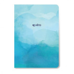 Carnet Mes notes 10 x 16 cm Bleu