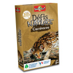 Jeu de cartes Défis nature Carnivores