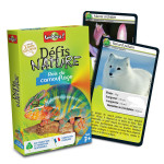 Jeu de cartes Défis nature Rois du camouflage