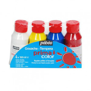 Assortiment PRIMACOLOR 4 x 150 ml couleur assortie