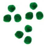 Pompons 15mm set de 60 - Vert