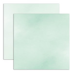 Papier Aquarelle vert - 30,5 x 30,5 cm