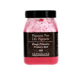 Pigment en poudre Sennelier pot de 200 ml - 690 - Laque de garance rose