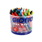 GIOTTO CERA MAXI POT 60 CRAYONS CIRE