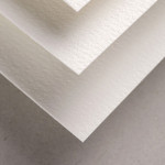 Papier dessin blanc à grain 224 g/m² - 50 x 65 cm