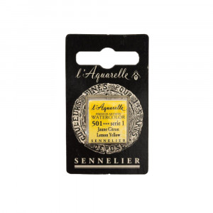 Aquarelle extra-fine au miel en demi-godet - 753 - Noir de bougie SO ***