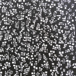 Papier Lokta 50 x 75 cm Noir & Blanc 18
