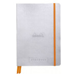 Carnet Rodhiarama GoalBook A5 240 p Argent