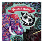 Pochette Mes créations : Carte à gratter Animaux du monde