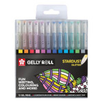 Stylo gel Gelly Roll 12 couleurs Set Stardust