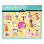 Gommette Maxi Book Stick thème Animaux déguisés 700 pcs