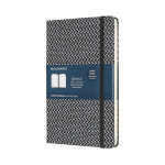 Carnet de notes ligné Blend Collection 13 x 21 cm Noir