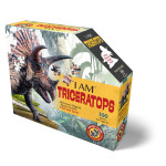 Puzzle Tricératops 100 pièces