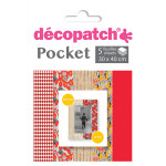 Déco Pocket n°27 5 Feuilles 30 x 40 cm